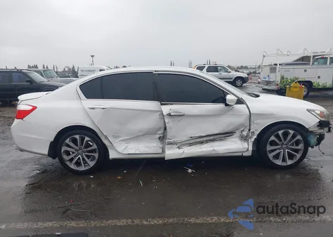 2015 Honda Accord Sport from USA, damaged, VIN 1HGCR2F57FA046981